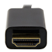 StarTech.com 6.6ft (2m) Mini DisplayPort to HDMI Cable - 4K 30Hz Video - mDP to HDMI Adapter Cable - Mini DP or Thunderbolt 1/2 Mac/PC to HDMI Monitor/Display - mDP to HDMI Converter Cord