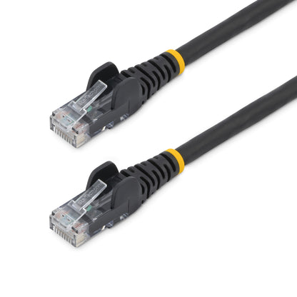 StarTech.com 5m CAT6 Ethernet Cable - LSZH (Low Smoke Zero Halogen) - 10 Gigabit 250Mhz 100W PoE RJ45 10GbE UTP Network Patch Cord Snagless with Strain Relief - Black, CAT 6, ETL Verified, 24AWG