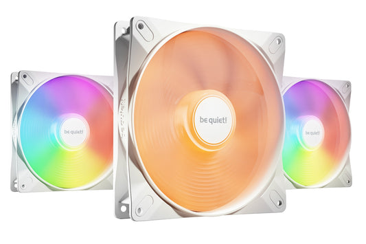 be quiet! LIGHT WINGS LX 140mm PWM High Speed 3-Pack White Computer case Fan 14 cm 3 pc(s)