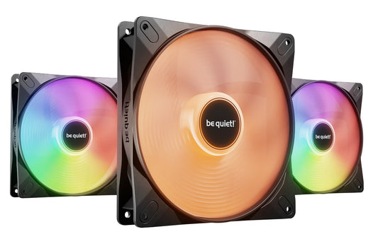 be quiet! LIGHT WINGS LX 140mm PWM 3-Pack Black Computer case Fan 14 cm 3 pc(s)
