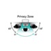 eSTUFF GLBB14304190 display privacy filter 35.8 cm (14.1") Laptop Frameless display privacy filter