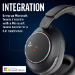 HP Poly Voyager Surround 80 UC USB-C Headset +USB-C/A Adapter