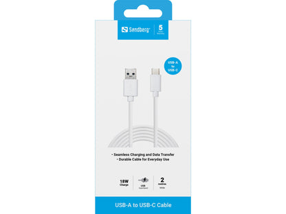 Sandberg USB-C 3.1 USB-A 3.0 2M