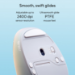 ASUS Fragrance MD101 mouse Home Ambidextrous RF Wireless + Bluetooth Optical 2400 DPI