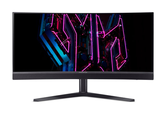 Acer Predator X34Vbmiiphuzx computer monitor 86.4 cm (34") 3440 x 1440 pixels UltraWide Quad HD OLED Black
