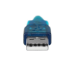 StarTech.com 17in (43cm) 1-Port USB to Serial Adapter Cable, USB-A to DB9 RS232, USB to RS232 Adapter, Prolific Chipset - M/M