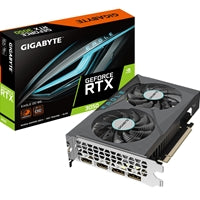 Gigabyte NVIDIA GeForce RTX 3050 EAGLE OC 6G Graphics Card, 6GB GDDR6, 2304 CUDA Cores, 1500 MHz Core Clock, Dual Fan, 2x DisplayPorts / 2x HDMI Ports