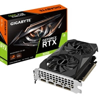 Gigabyte NVIDIA GeForce RTX 3050 WINDFORCE OC 6G Graphics Card, 6GB GDDR6, 2304 CUDA Cores, 1477 MHz Core Clock, Dual Fan, 2x DisplayPorts / 2x HDMI Ports