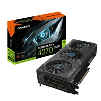 Gigabyte NVIDIA GeForce RTX 4070 SUPER EAGLE OC 12G Graphics Card, 12GB GDDR6X, 7168 CUDA Cores, 2535 MHz Core Clock, Triple Fan, RGB, 3x DisplayPorts / 1x HDMI Port