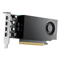 PNY NVIDIA Professional RTX A1000 Graphics Card, 8GB GDDR6, 2307 CUDA Cores, 72 Tensor Cores, Single Fan Low Profile, 4x mini-DisplayPort