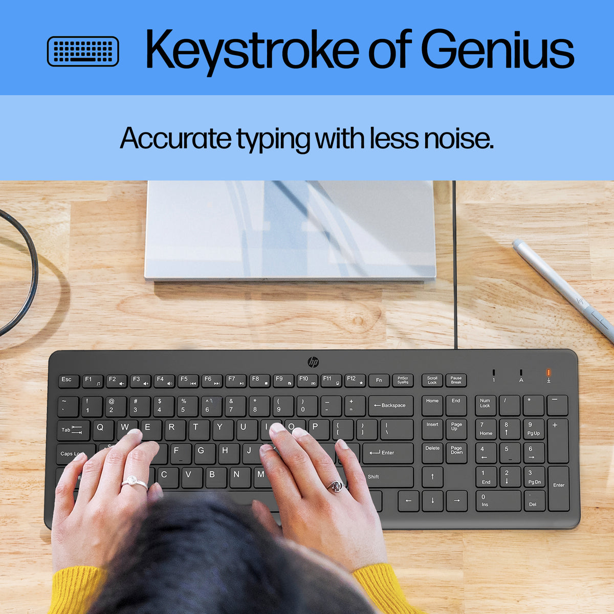 HP 150 Wired Mouse and Keyboard