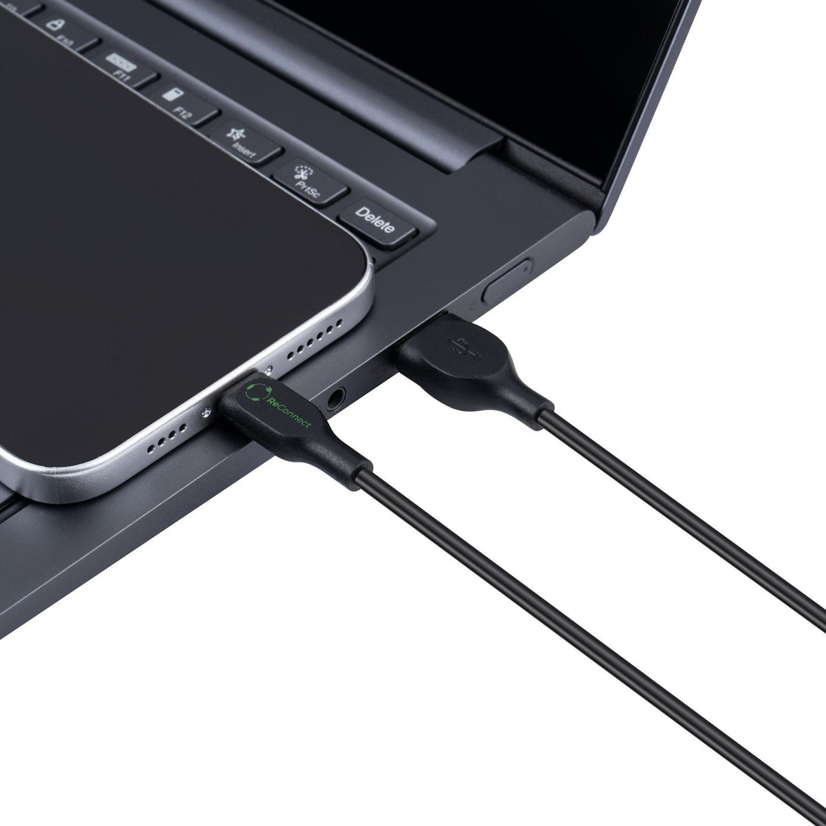 Microconnect ECO-USB3.1CCHAR2B USB cable USB 2.0 2 m USB A USB C Black