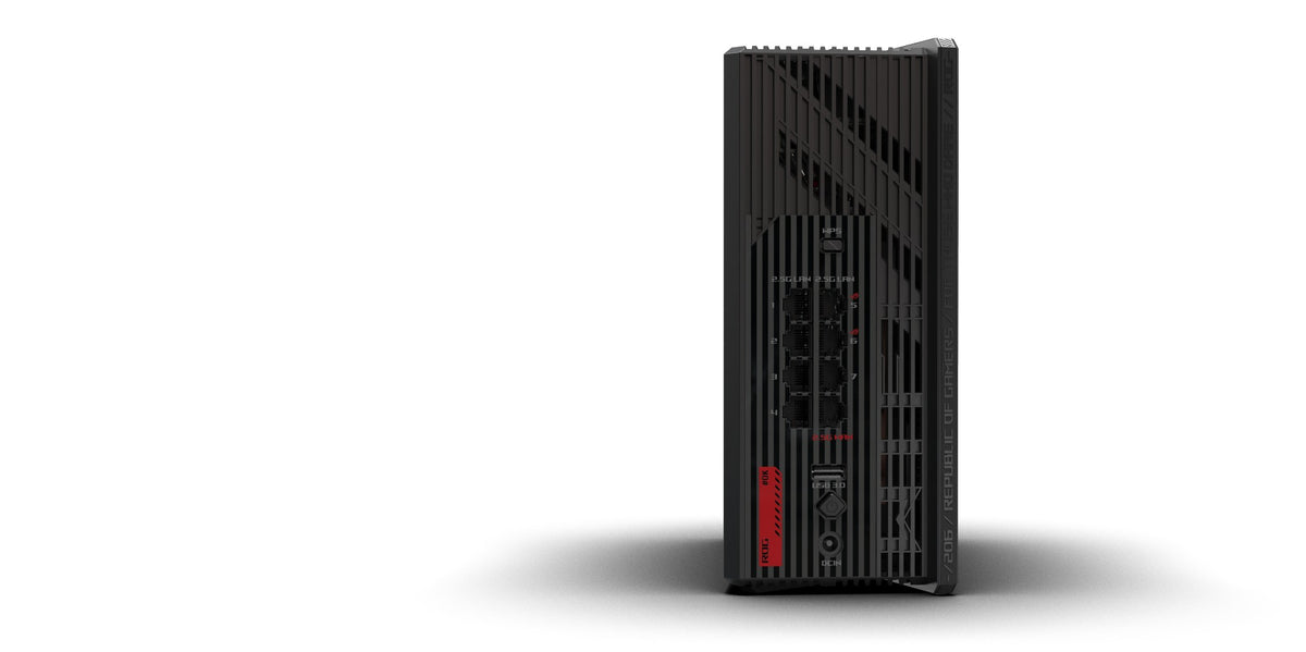 ASUS ROG Strix GS-BE18000 wireless router 2.5 Gigabit Ethernet Tri-band (2.4 GHz / 5 GHz / 6 GHz) Black