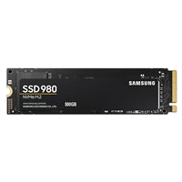 Samsung 980 (MZ-V8V500BW) 500GB NVMe SSD, M.2 Interface, PCIe Gen3, 2280, Read 3100MB/s, Write 2600MB/s, 5 Year Warranty