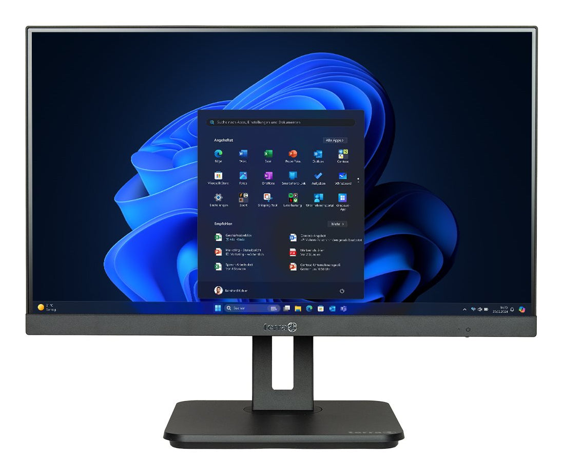 TERRA 1000036 All-in-One PC/workstation Intel® Core™ i5 i5-14500 60.5 cm (23.8") 1920 x 1080 pixels 16 GB DDR5-SDRAM 1 TB SSD Windows 11 Pro Wi-Fi 6 (802.11ax) Black