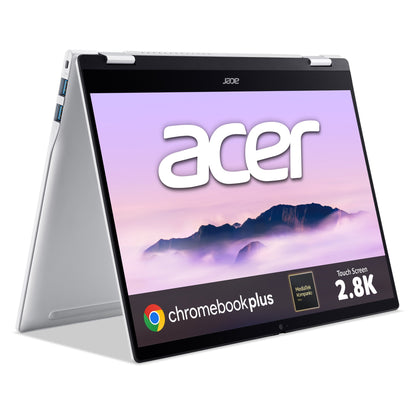 Acer Chromebook Enterprise 514 Plus Spin 514 convertible (CPE594-2N) - MediaTek Kompanio Ultra 910, 16GB RAM, 256GB, 14" 2.8K touchscreen, Chrome OS