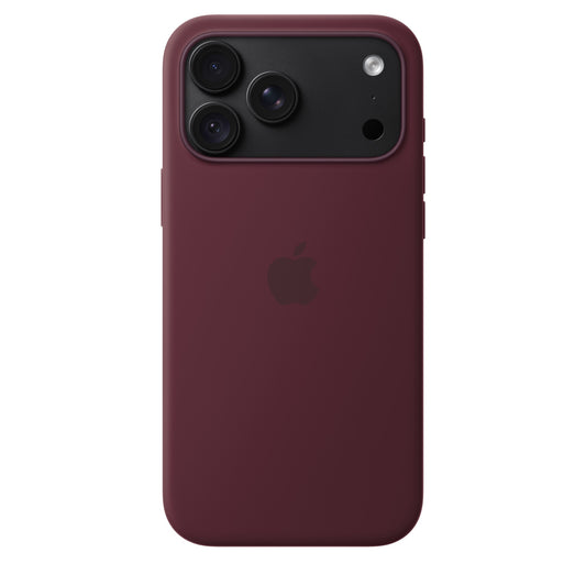Apple iPhone 18 Pro Max Silicone Case with MagSafe - Burgundy