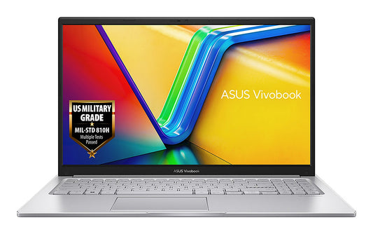 ASUS Vivobook 15 X1504VA-BQ2897W Intel® Core™ i3 i3-1315U Laptop 39.6 cm (15.6") Full HD 8 GB DDR4-SDRAM 512 GB SSD Wi-Fi 6 (802.11ax) Windows 11 Home Silver