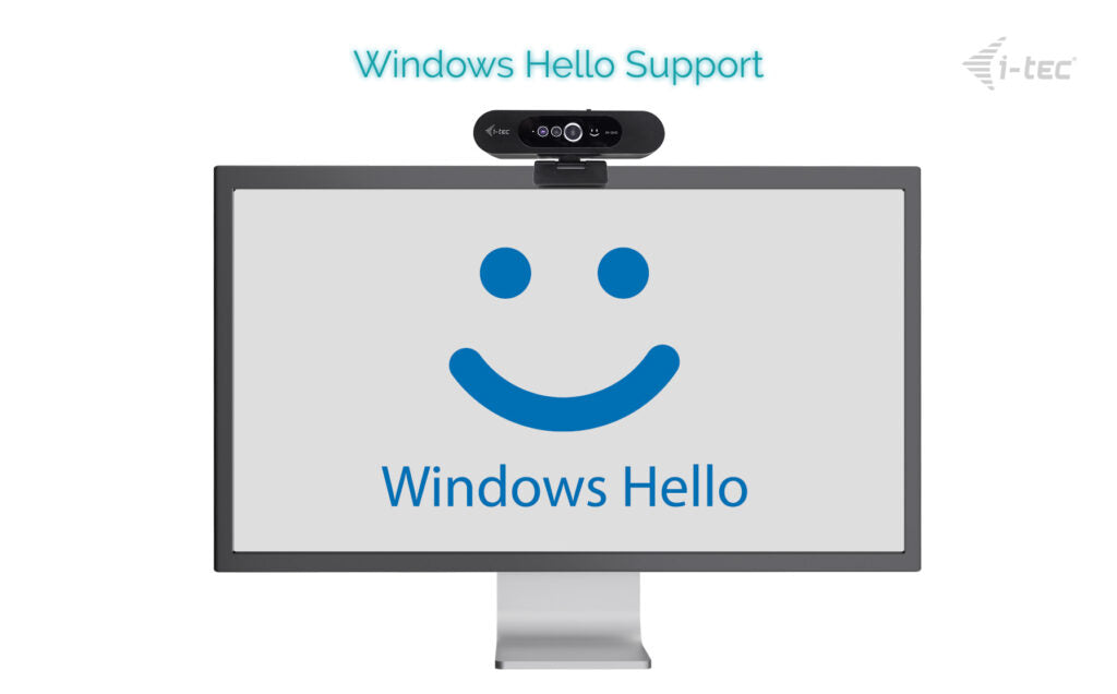 i-tec SOLOMON WH200 2K Webcam Windows Hello