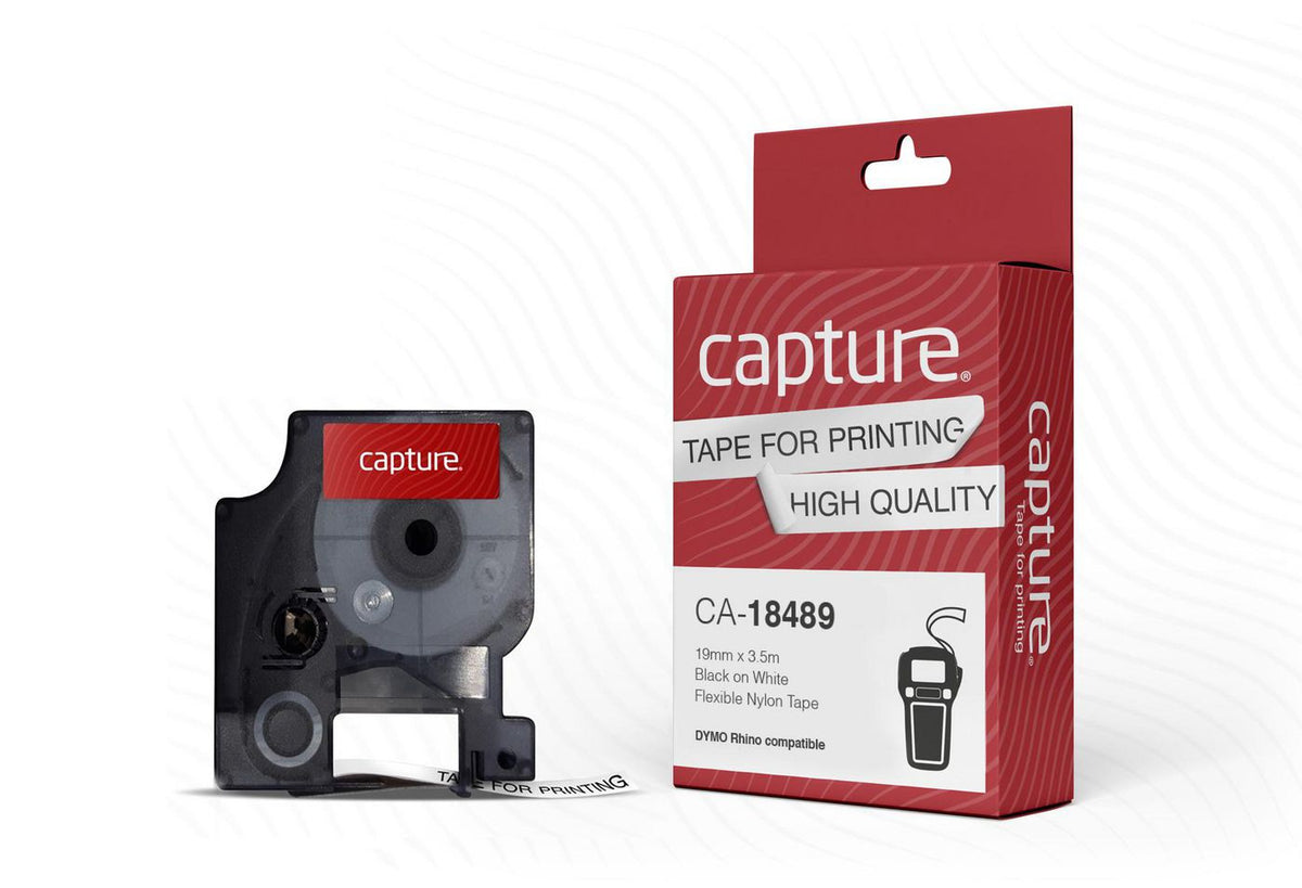Capture CA-18489 printer label
