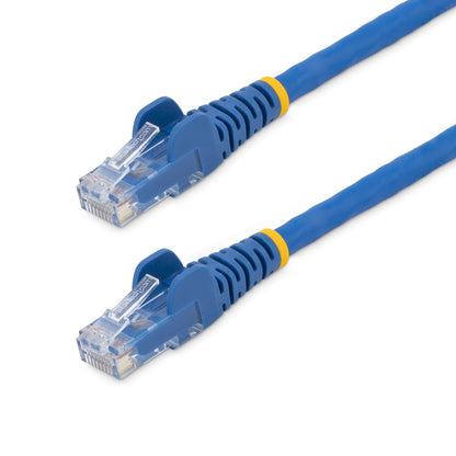 StarTech.com 50cm CAT6 Ethernet Cable - LSZH (Low Smoke Zero Halogen) - 10 Gigabit 250Mhz 100W PoE RJ45 10GbE UTP Network Patch Cord Snagless with Strain Relief - Blue, CAT 6, ETL Verified, 24AWG