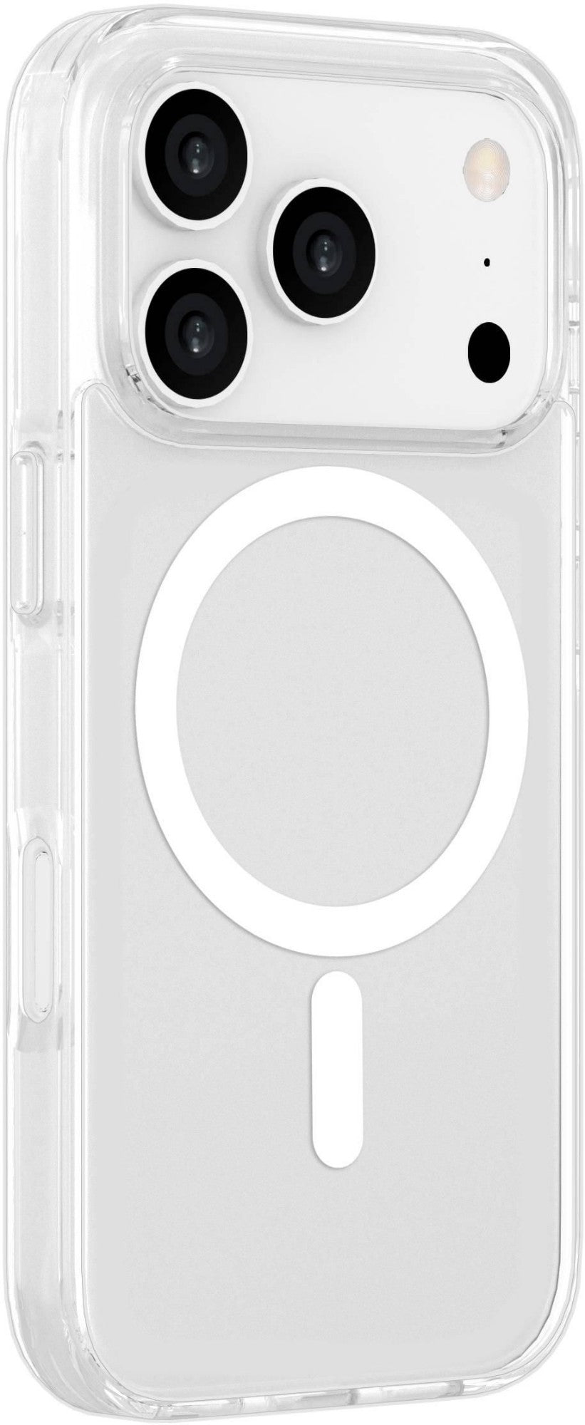 eSTUFF INFINITE (GRS) OSLO iPhone 18 Pro Max/17 Pro Max Clear Magnetic Cover. Material: 65% (GRS) recycled PC and 21% (GRS) recycled TPU mobile phone case Transparent