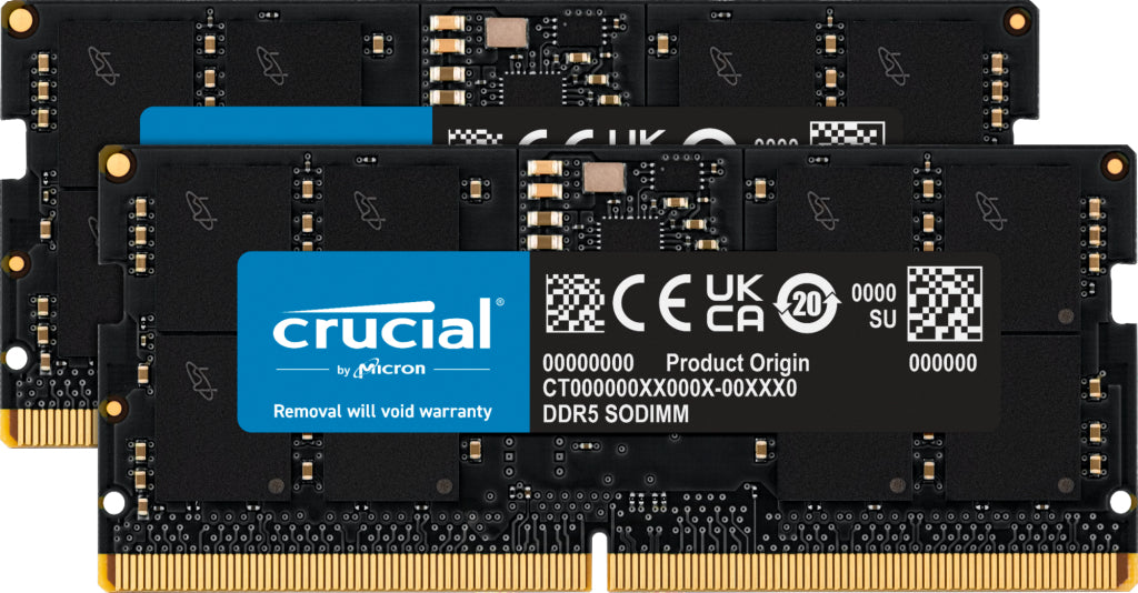 Crucial CT2K16G48C40S5 memory module 32 GB 2 x 16 GB DDR5