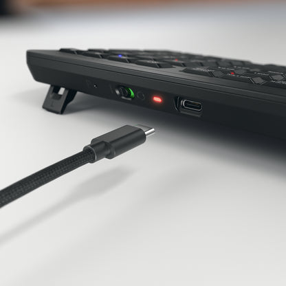 CHERRY Stream ultimate keyboard Home/Office USB + RF Wireless + Bluetooth AZERTY French Black