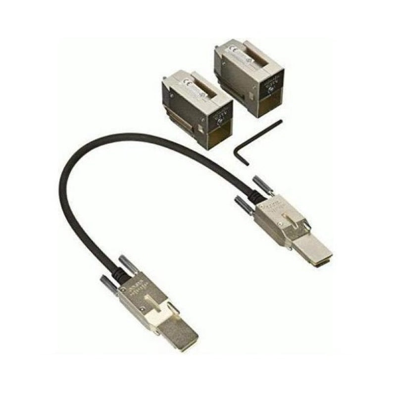 Cisco C9200L-STACK-KIT= InfiniBand/fibre optic cable 0.48 m Black, Grey Networking