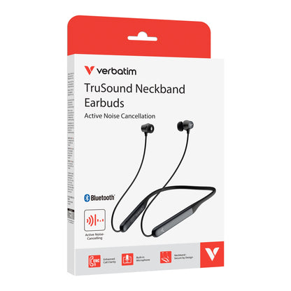 Verbatim TruSound ANC Neckband Earbuds Black