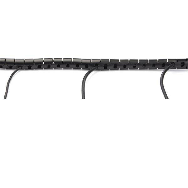 StarTech.com 2.5 m (8.2 ft.) Cable-Management Sleeve - Spiral - 45 mm (1.8 in.) Diameter