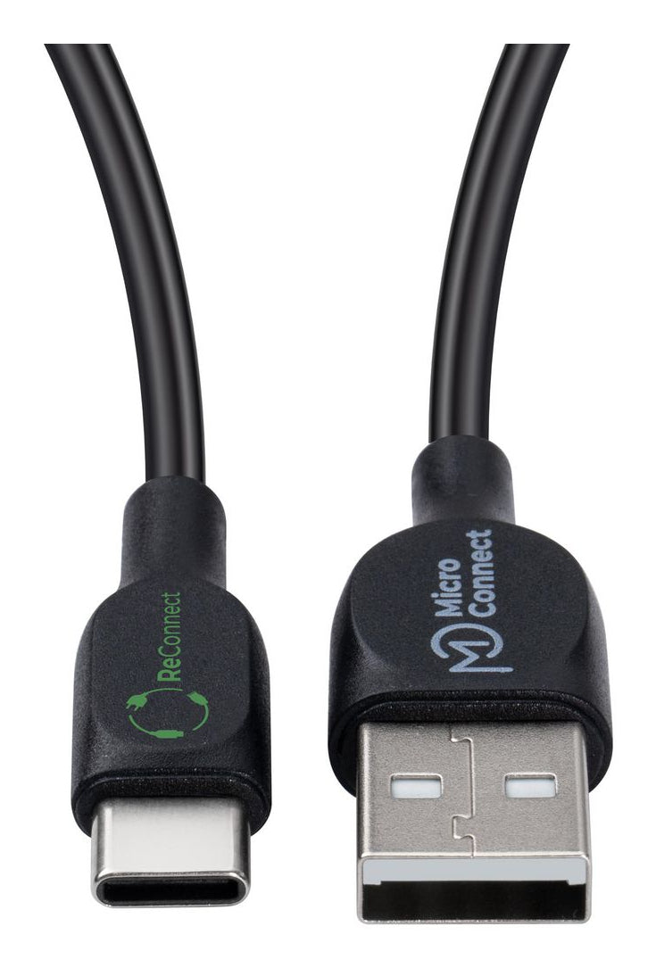 Microconnect ECO-USB3.1CCHAR2B USB cable USB 2.0 2 m USB A USB C Black