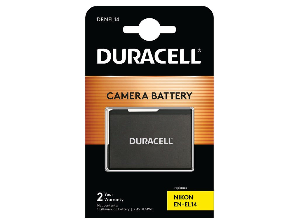 Duracell Camera Battery - replaces Nikon EN-EL14 Battery
