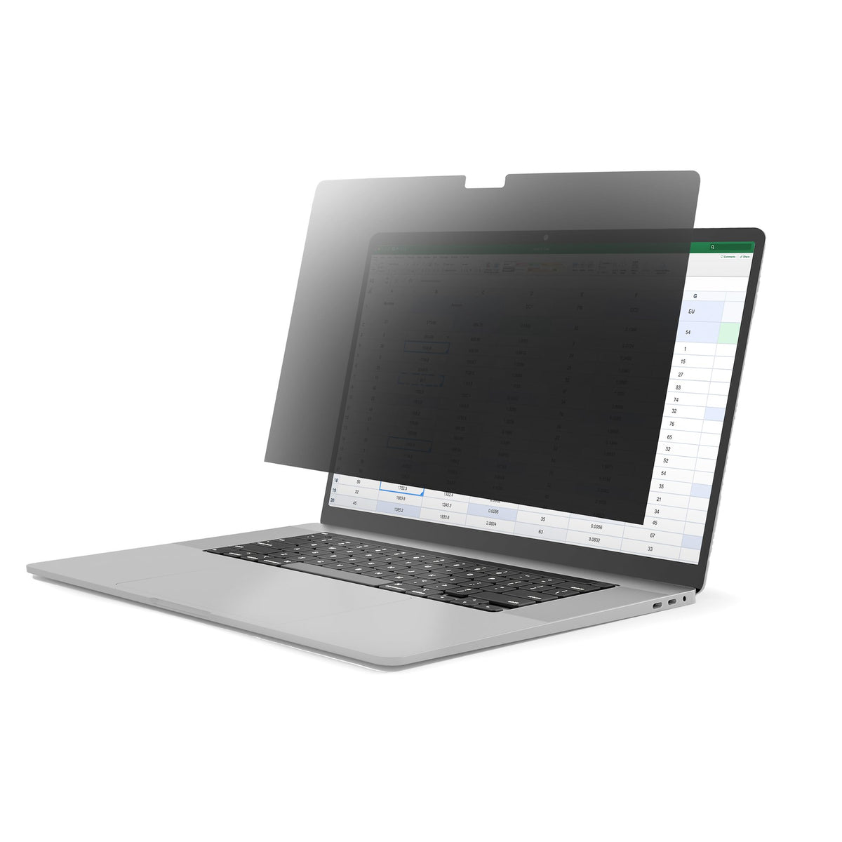 StarTech.com 14-inch MacBook Pro M1 M2 M3 M4 Flip-Over Laptop Privacy Screen, Blue Light Screen Protector, Double-Sided Anti-Glare Matte or Glossy, Laptop Privacy Filter