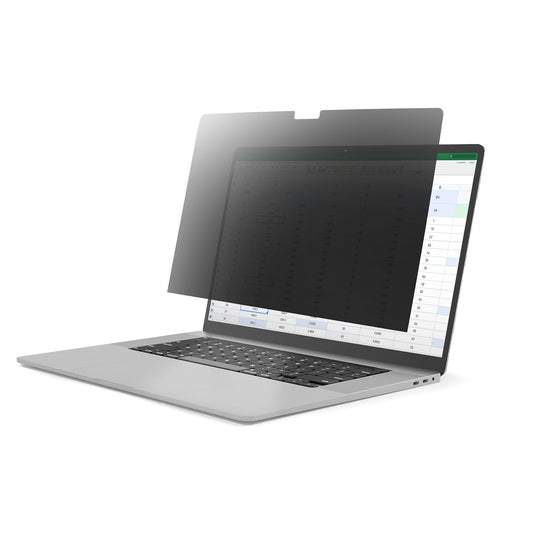 StarTech.com 14-inch MacBook Pro M1 M2 M3 M4 Flip-Over Laptop Privacy Screen, Blue Light Screen Protector, Double-Sided Anti-Glare Matte or Glossy, Laptop Privacy Filter