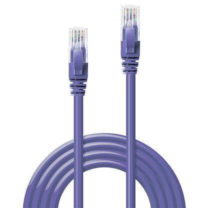 Lindy 5m Cat.6 U/UTP Network Cable, Purple