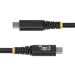 StarTech.com 2m (6ft) USB4 Cable, 20Gbps, USB-IF Certified USB-C Cable, 240W PD EPR, 4K 120Hz DP 2.1, TPE Jacket, Black USB-C Cord