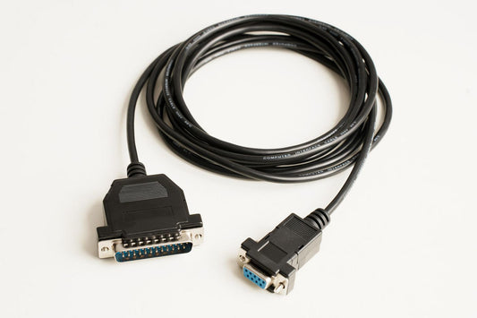 Microconnect IBM029B-1,8 serial cable Black 1.8 m DB-25 DB-9