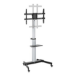 Manhattan Trolley Mount Stand for TV & Monitors, For screens: 37" to 86", -10 to 5° Tilt, 90° Rotation, VESA compatibility: all between 200x200 to 600x400mm - check the dimensions of the four mounting holes on back of screen to ensure it fits, Max 50kg, B