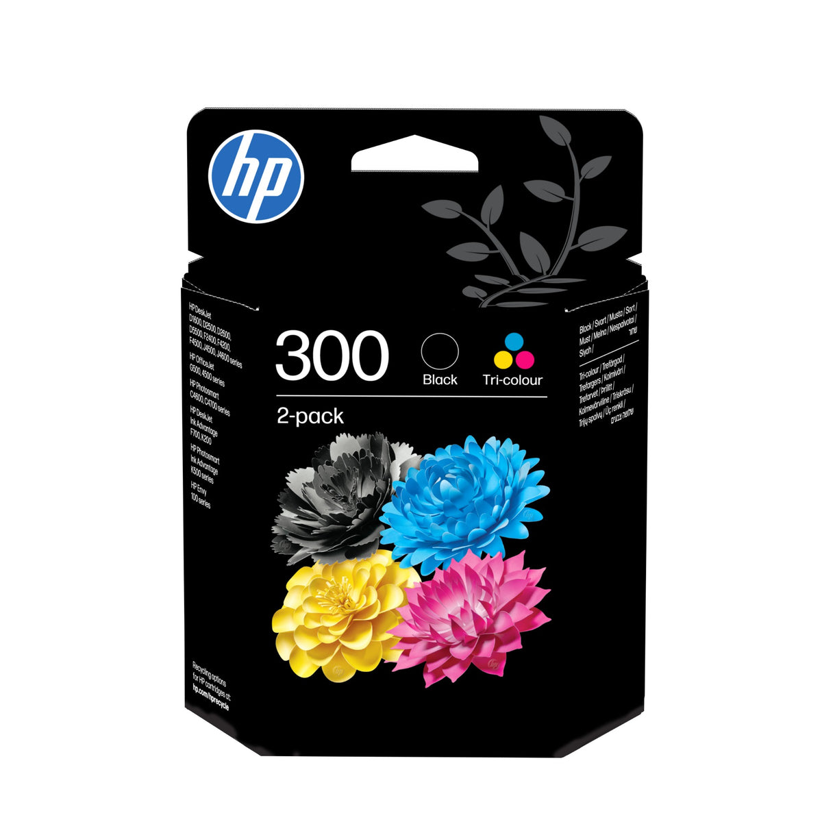 HP CN637EE/300 Printhead cartridge multi pack black + color, 2x200 pages ISO/IEC 24711 200pg + 160 pg Pack=2 for HP DeskJet D 2500/OfficeJet J 4500