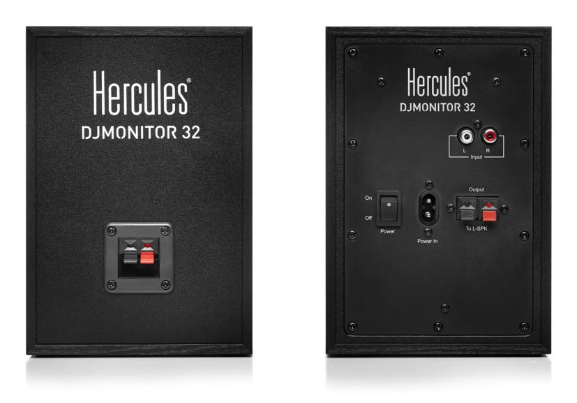 Hercules DJMonitor 32 3-way Black Wired 30 W