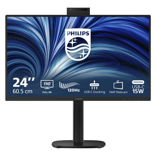 Philips 3000 series 24B2U3301H/00 computer monitor 60.5 cm (23.8") 1920 x 1080 pixels Full HD LCD Black