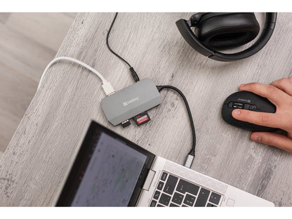 Sandberg USB-C 6in1 Travel Dock