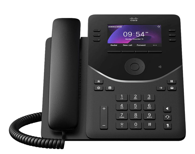 Cisco DP-9851-K9= IP phone Black 6 lines LCD Networking