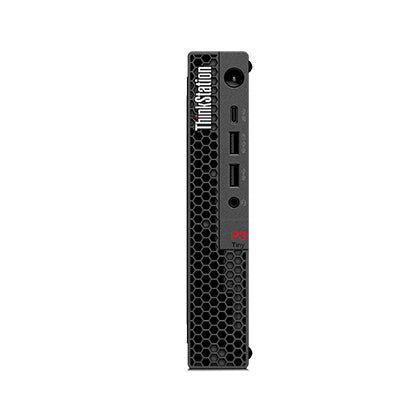 Lenovo ThinkStation P3 Tiny Gen 2 Intel Core Ultra 7 265 32 GB DDR5-SDRAM 1 TB SSD NVIDIA RTX A400 Windows 11 Pro Workstation Black
