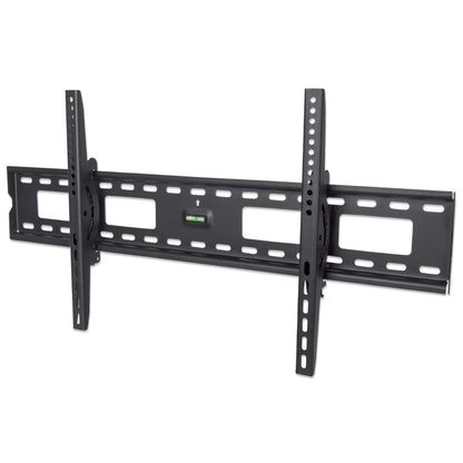 Manhattan Wall Mount for TV & Monitors (Tiltable), For screens 37" to 75", VESA compatibility: all between 200x200mm to 800x400mm - check the dimensions of the four mounting holes on back of screen to ensure it fits, Max 75kg, Black, Bracket