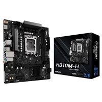 ASRock H810-M Intel 1850 Socket Motherboard, Micro-ATX, 2x DDR5 Slots, 1x M.2 Sockets, GbE LAN, 1x HDMI Port