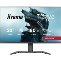 iiyama G-Master Red Eagle gaming monitor GB3272QSU-B1 32" Black, 2560 x 1440, 0.5ms, 180hz, Nvidia G-Sync, HDMI, DisplayPort, Height Adjustable, PIP and PBP