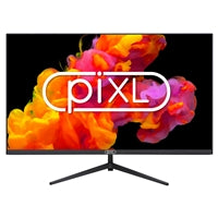 piXL CM32F4 32 Inch Frameless Monitor, Widescreen IPS LCD Panel, Full HD 1920x1080, 4ms Response Time, 60Hz Refresh, Display Port / HDMI, 16.7 Million Colour Support, VESA Wall Mount, Black Finish, 3 Year Warranty