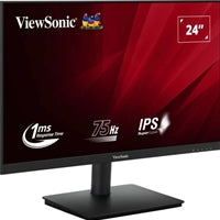 Viewsonic VA240-H-2 24 Inch IPS Monitor, Full HD, VGA, HDMI, 75Hz, 1ms, VESA, Tilt